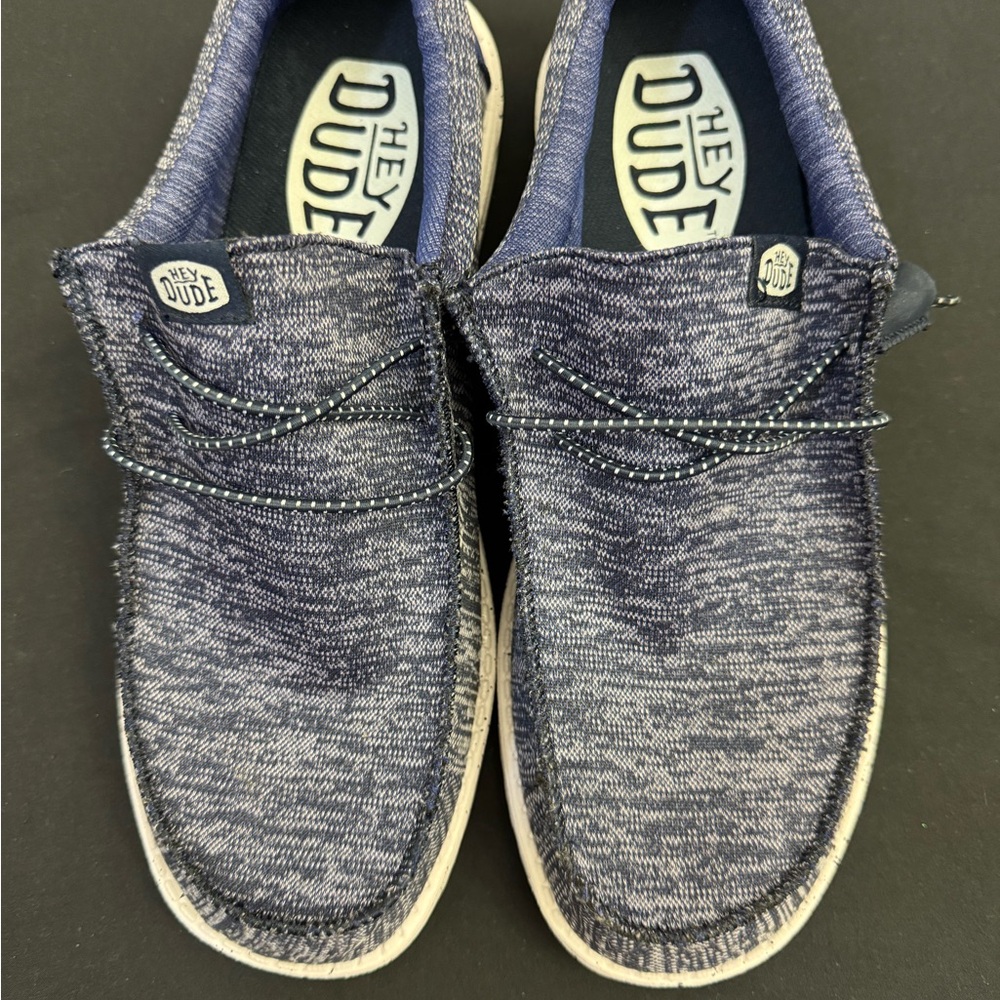 Hey Dude Men's Navy Slip-On Loafers